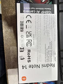 Smartphone Xiaomi Redmi Note 14 5G NFC Midnight Black (Preto) 8GB RAM 256GB ROM|B0DVLDBHMM